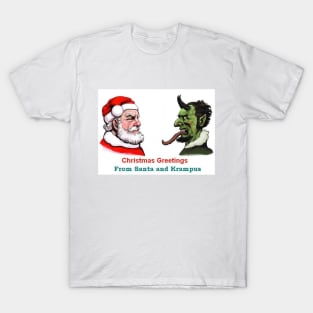 Christmas Old Folklore Greetings T-Shirt